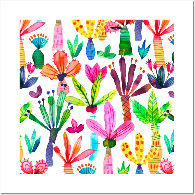 Pocket - Palms Kids Garden Wall Art by ninoladesign